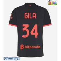 AC Milan Mario Gila #34 Tredjedrakt Dame 2026-27 Kortermet